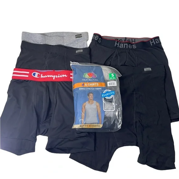 mens open package underware and t shirt bundle small - Picture 1 of 4